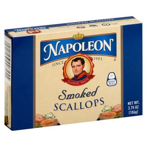 Nap Smoked Scallops 3.75 OZ [UNFI #48016]