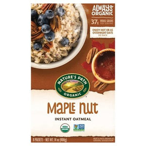 OG2 Nat Path Maple Nut Oatmeal 6/14 OZ [UNFI #38431]