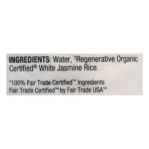 Lundberg Family Farms White Jasmine Rice 6/17.3 Oz [UNFI #48327]