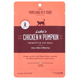 Portland Pet Food Company Chicken N` Pumpkin 12/2.6 Oz [UNFI #10892]