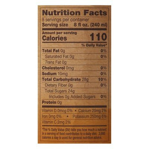 OG1 North Coast Cider Apple Honey Crisp 8/64 OZ [UNFI #15928]