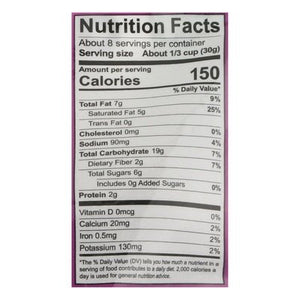 OG2 Alter Eco Cinnamon Raisin 6/8 Oz [UNFI #16632]