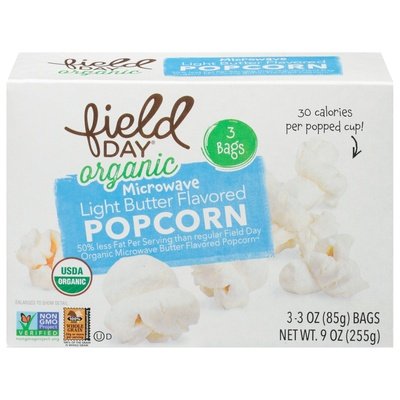 OG2 Field Day Popcorn Light Butter 12/3/3.5 OZ [UNFI #41717]