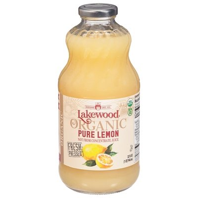 OG2 Lakewood Pure Lemon Juice 6/32 OZ [UNFI #71837]