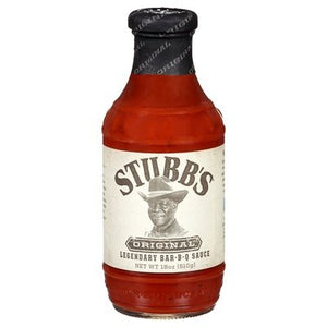 Stubbs Ognl Bbq Sauce 6/18 OZ [UNFI #38965]