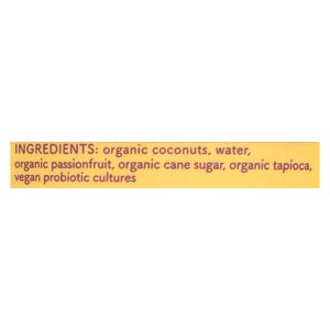 Cocojune Passion Fruit Coconut Yogurt 12/4 Oz [UNFI #22489]