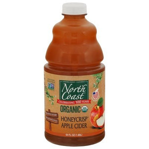 OG1 North Coast Cider Apple Honey Crisp 8/64 OZ [UNFI #15928]