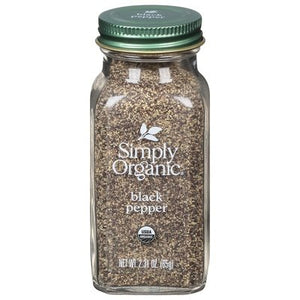 OG2 Simply Organic Black Pepper 6/2.31 OZ [UNFI #28644]