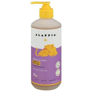 Alaffia Kids Shampoo & Body Wash, Lemon Lavender 16 OZ [UNFI #16562] T