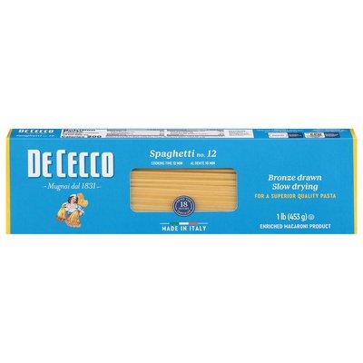 De Cecco Spaghetti #12 20/16 OZ [UNFI #08085]