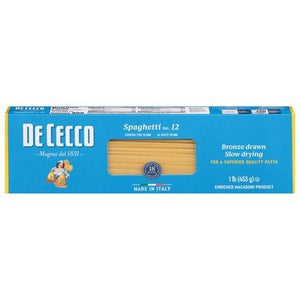 De Cecco Spaghetti #12 20/16 OZ [UNFI #08085]