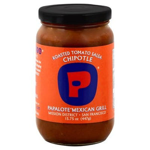 Paplote Salsa Roasted Tomato Chipotle Salsa 12/15.75 Oz [UNFI #04039]