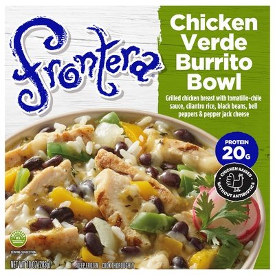 Frontera Chicken Verde Burrito Bowl 8/10 OZ [UNFI #87272]