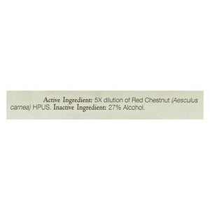 Bach Red Chestnut Essenc 20 ML [UNFI #86680]
