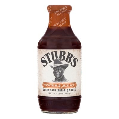 Stubbs Bbq Sauce Sweet Heat 6/18 OZ [UNFI #21224]