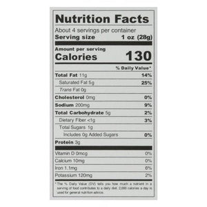 OG2 Nuts For Cheese Black Garlic Wedge 6/4.23 OZ [UNFI #07186]