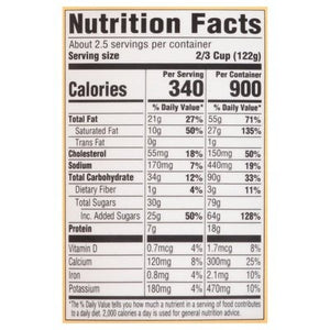 Alecs Ice Cream Peanut Butter Fudge Honeycomb 8/14 Oz [UNFI #77222]