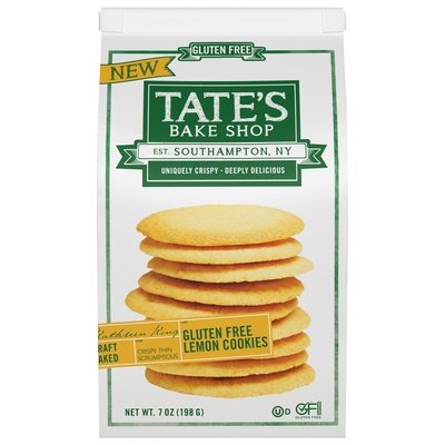 Tates Bake Shop Gluten Free Lemon Cookies 6/7 Oz [UNFI #33218]