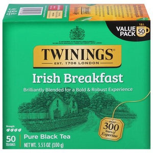 Twinings Irish Brkfst Bl 6/50 BAG [UNFI #21719]