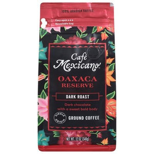 Cafe Mexicano Oaxaca Reserve,Dark Roast 6/12 Oz [UNFI #77597]