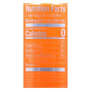 Zevia Orange 12/12 OZ [UNFI #05066] T