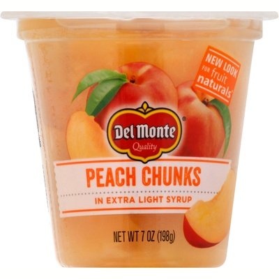 FRUIT NATURALS,PEACH CHUN 12/7OZ [Charlies #010-00014]