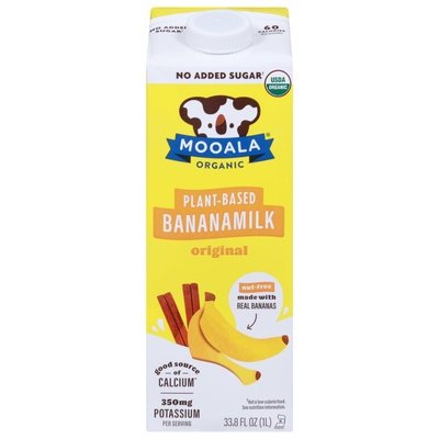 Mooala Original Organic Banana Milk 6/32 Oz [UNFI #17506]