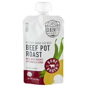 Serenity Kids Beef Pot Roast w/Bone Broth 6/3.5 OZ [UNFI #42057]