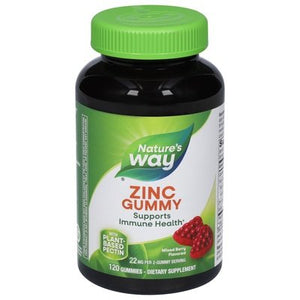 Nature`S Way Zinc Gummy, 11mg 120 CT [UNFI #69889] T