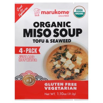 Marukome Tofu Seaweed Miso Soup 12/1.1 Oz [UNFI #07018]