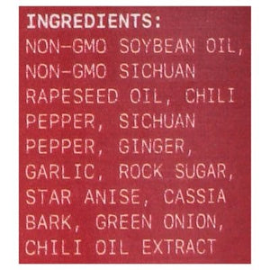 Fly By Jing Sichuan Gold Chili Oil 6/5 Oz [UNFI #28293]