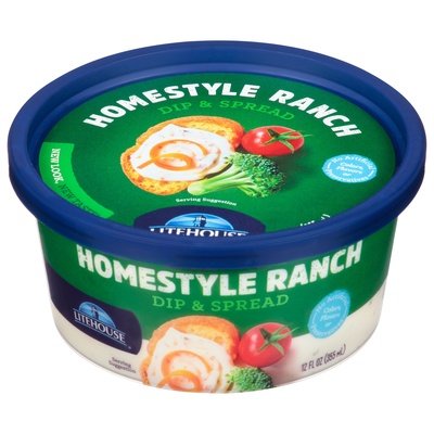LITEHSE,DIP RANCH 6/12OZ [Charlies #019-04129]