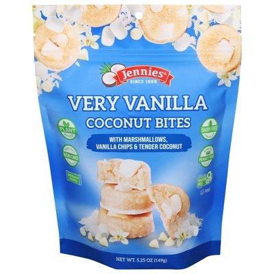 Jennies Very Vanilla Coconut Bites 6/5.25 OZ [UNFI #15199]