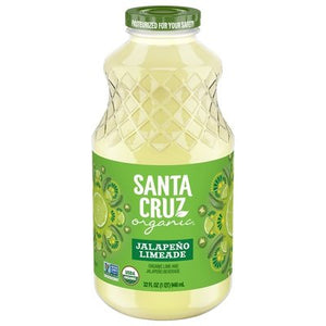 Santa Cruz Organic Jalapeno Lemonade Beverage 6/32 Oz [UNFI #37562]