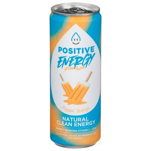 Positive Beverage Positive Energy Poppin Orange 12/12 Oz [UNFI #77911]