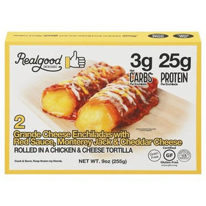 Real Good Foods Cheese Enchilada Red Sauce 8/9 OZ [UNFI #85979]
