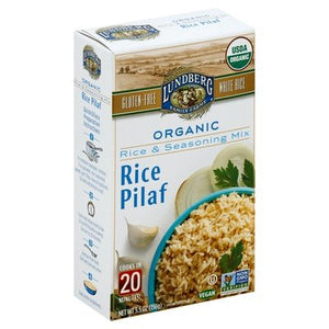 OG2 Lundberg Pilaf White Rice Entree 6/5.5 OZ [UNFI #19882]