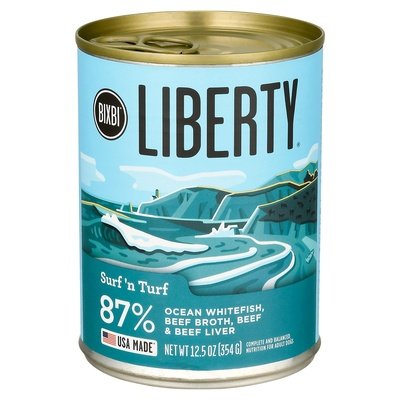Bixbi Canned Dog Food, Surf N Turf 12/12.5 OZ [UNFI #00676] T