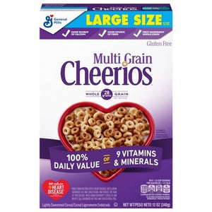 Cheerios Cheerios Multi Grain Cereal 12Oz 10/12 Oz [UNFI #29875]