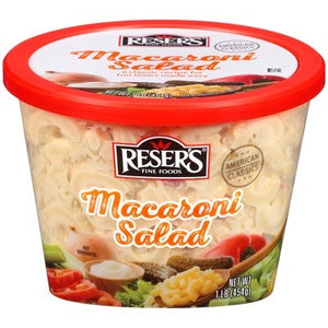 Resers Fine Foods Salad Macaroni Oval 12/16 Oz [Peterson #71605]