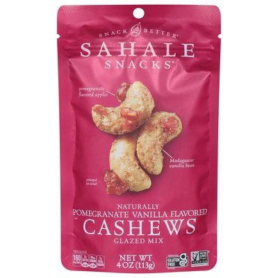 Sahale Glazed Cashew Pom Van 6/4 OZ [UNFI #60288]