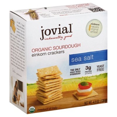 OG2 Jovial Sourdough Einkorn Crackers 10/4.5 OZ [UNFI #88791]