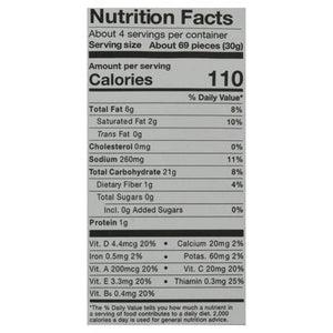 OG2 Made Good Cheddar Flavor Puffed Crackers 6/4.26 OZ [UNFI #15839]