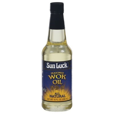 Sun L Seasoned Wok Oil 10 OZ [UNFI #69979]