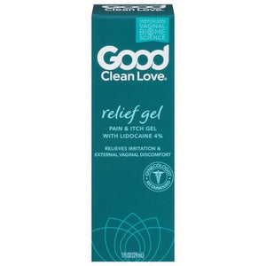 Good Clean Love Relief Gel With Lidocaine 1 Oz [UNFI #32935]