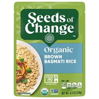 OG2 Seeds Of Change Brown Basmati Rice 12/8.5 OZ [UNFI #38931]