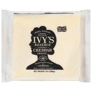 Wyke Farms Ivy'S Reserve Vintage Carbon Neutral Cheddar 9/7 Oz [Peterson #31216]