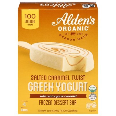 Aldens Organic Salted Caramel Twist 12/10 Oz [UNFI #71599]