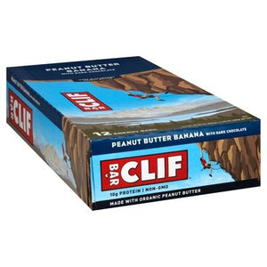 OG3 Clif Bar Pnt Bttr Banana Dark Choco 12/2.4 OZ [UNFI #71897]