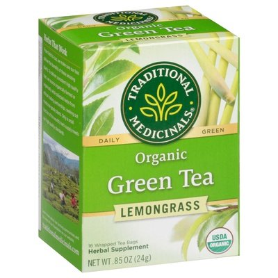 OG2 Trad Med Green Tea With Lemongrass 6/16 BAG [UNFI #29039] T